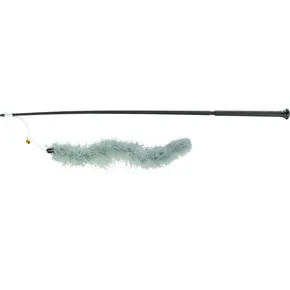 Hrací prút XXL s pierkovým boa, 65cm